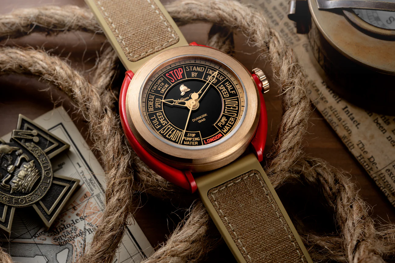 Timepieces Forged from Firefighting History